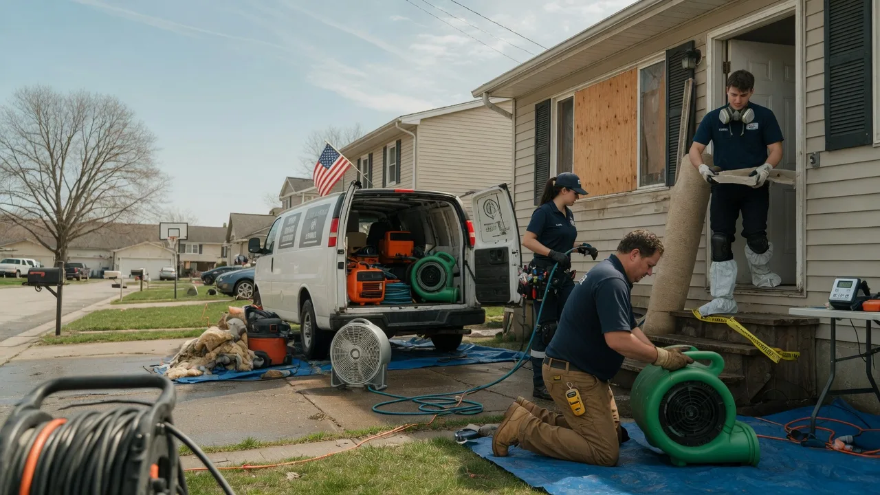 Water Damage Restoration in Brooklyn, MI near me